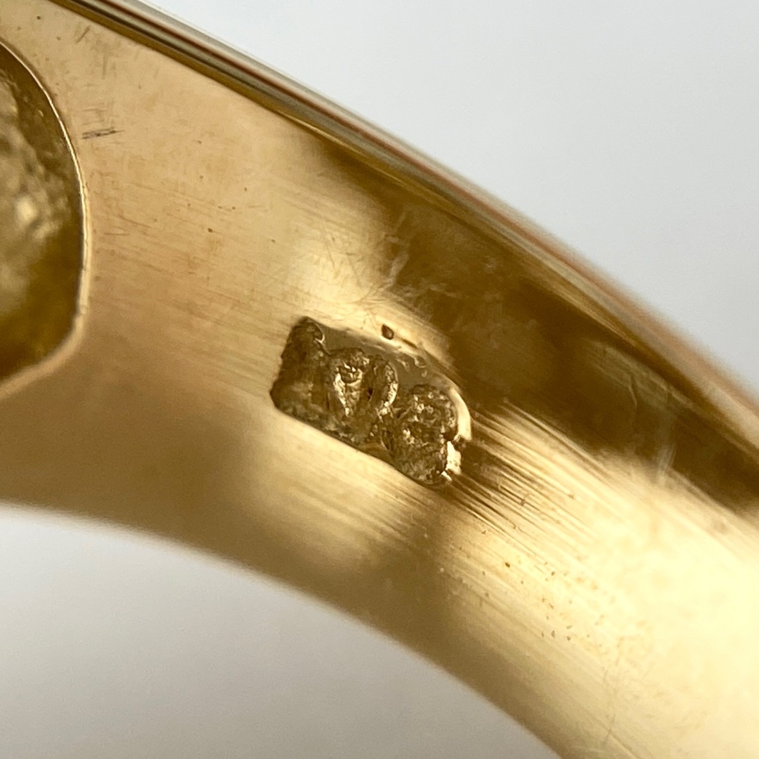 メレダイヤ デザインリング 12.5号 K18 【中古】 レディースのアクセサリー(リング(指輪))の商品写真