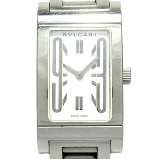 ブルガリ(BVLGARI)のBVLGARI(ブルガリ) 腕時計 レッタンゴロ RT39S レディース 白(腕時計)