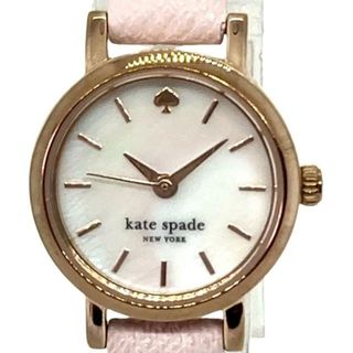 ケイトスペードニューヨーク(kate spade new york)のKate spade(ケイト) 腕時計美品  - 0769 レディース 白(腕時計)