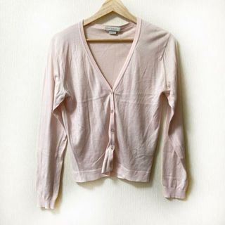 ジョンスメドレー(JOHN SMEDLEY)のJOHN SMEDLEY(ジョンスメドレー) カーディガン サイズS レディース - ライトピンク 長袖(カーディガン)