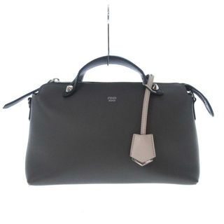 フェンディ(FENDI)のFENDI(フェンディ) ハンドバッグ美品  バイザウェイ ミディアム 8BL146 5QJ F03BL TU ダークグレー×黒×ダークブラウン レザー(ハンドバッグ)