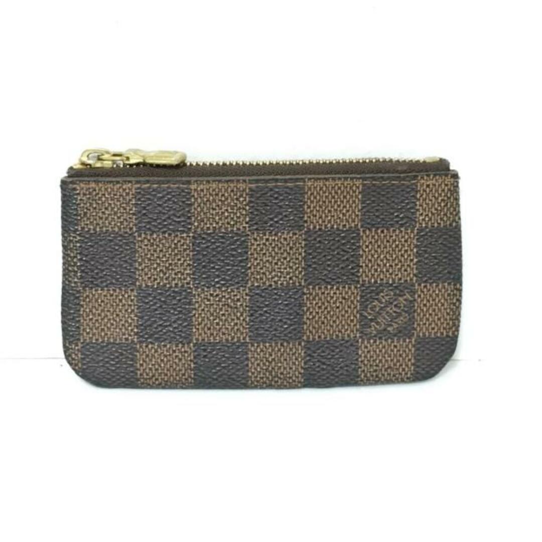 LOUIS VUITTON(ルイヴィトン)のLOUIS VUITTON(ルイヴィトン) コインケース ダミエ ポシェットクレ N62658 エベヌ ダミエキャンバス レディースのファッション小物(コインケース)の商品写真