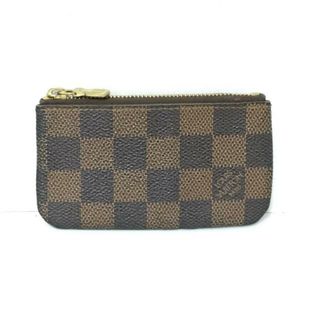 ルイヴィトン(LOUIS VUITTON)のLOUIS VUITTON(ルイヴィトン) コインケース ダミエ ポシェットクレ N62658 エベヌ ダミエキャンバス(コインケース)