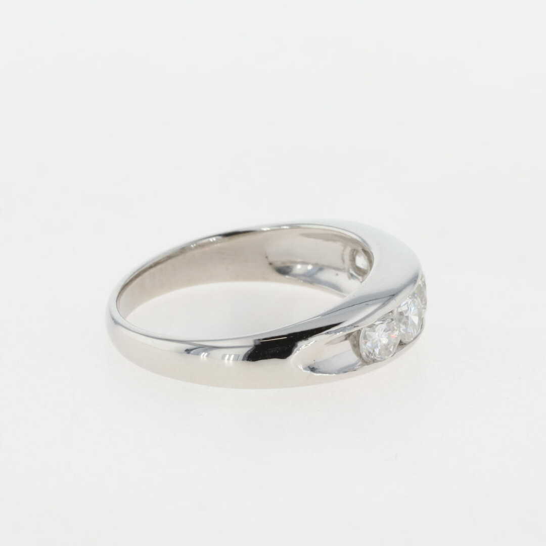 メレダイヤ デザインリング 13.5号 Pt900 【中古】 レディースのアクセサリー(リング(指輪))の商品写真