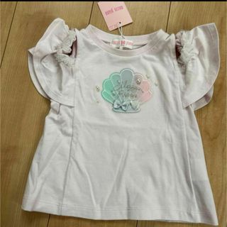 mezzo piano - 新品　メゾピアノ　シェルTシャツ