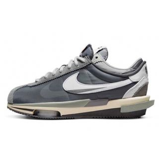 ナイキ(NIKE)のNIKE×sacai Zoom Cortez  Iron Grey 26cm美品(スニーカー)