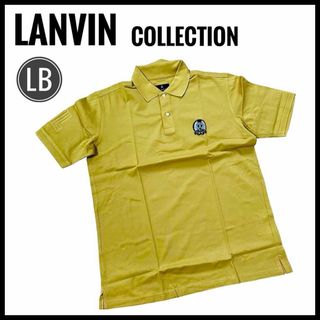 ランバンコレクション(LANVIN COLLECTION)の【未使用品】　ポロシャツ　LANVIN COLLECTION マスタードイエロー(ポロシャツ)