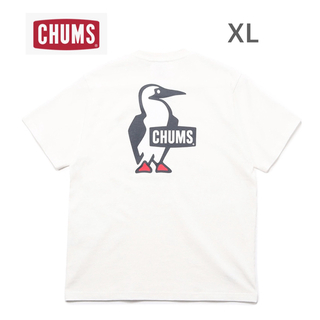 チャムス(CHUMS)の新品タグ付き　CHUMS チャムス　Booby Logo T-Shirt XL(Tシャツ/カットソー(半袖/袖なし))