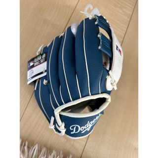 メジャーリーグベースボール(MLB)のMLB ドジャース　グローブ　9.5 キッズ用(グローブ)