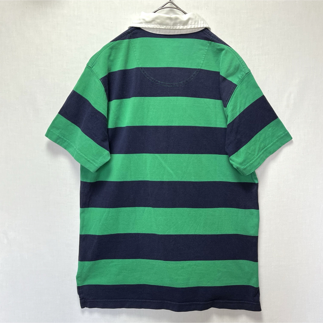 POLO RALPH LAUREN(ポロラルフローレン)のPolo by Ralph Lauren 半袖 ポロシャツ Tシャツ ボーダー キッズ/ベビー/マタニティのキッズ服男の子用(90cm~)(Tシャツ/カットソー)の商品写真