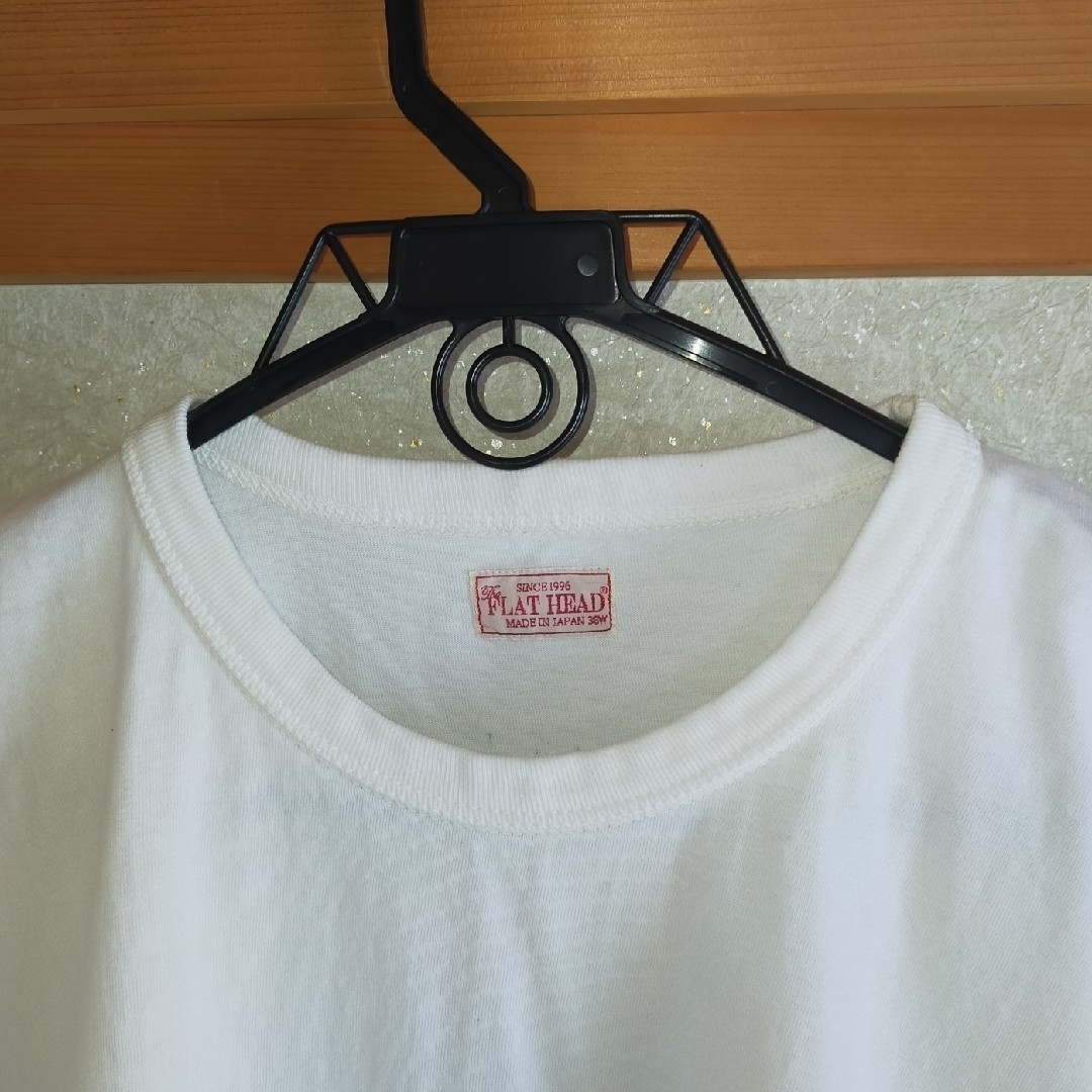 THE FLAT HEAD(フラットヘッド)のフラットヘッドＴシャツ THERE IS size38 メンズのトップス(Tシャツ/カットソー(半袖/袖なし))の商品写真
