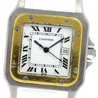 カルティエ(Cartier)のカルティエ CARTIER サントスガルベLM デイト ヘッド 自動巻き メンズ _791877(腕時計(アナログ))