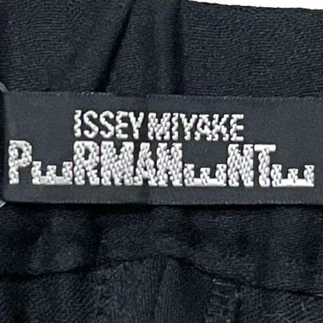 IsseyMiyakePermanente(イッセイミヤケパーマネント) パンツ サイズM レディース - 黒 フルレングス レディースのパンツ(その他)の商品写真