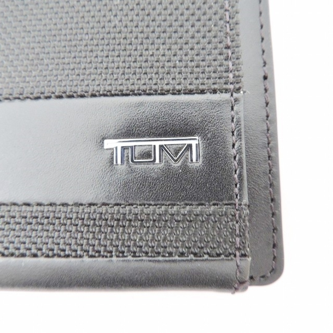 TUMI(トゥミ)のTUMI(トゥミ) カードケース美品  - 黒 TUMIナイロン×レザー レディースのファッション小物(名刺入れ/定期入れ)の商品写真