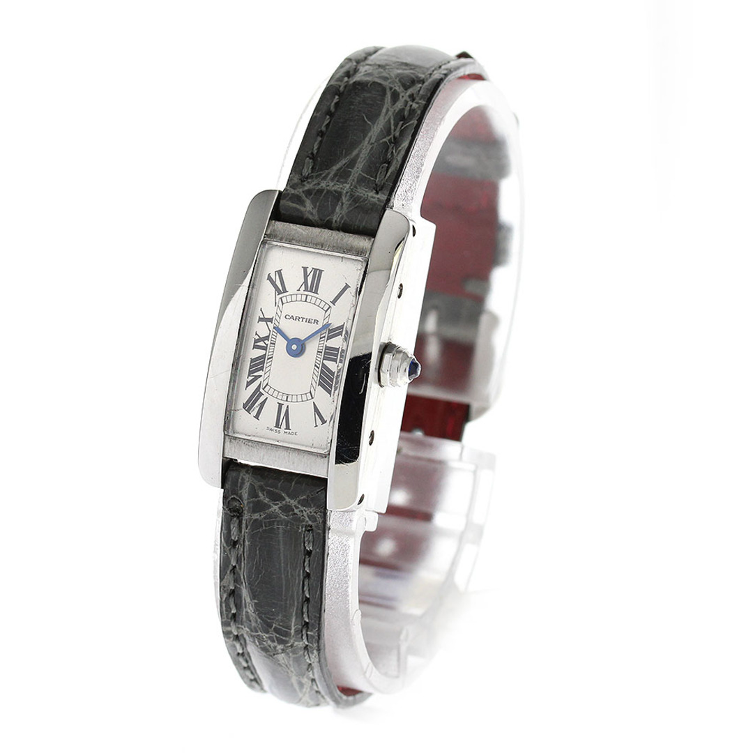 Cartier(カルティエ)のカルティエ CARTIER WSTA0032 タンクアメリカン ミニ クォーツ レディース _817844 レディースのファッション小物(腕時計)の商品写真