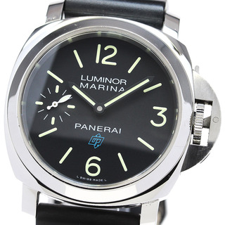 パネライ(PANERAI)のパネライ PANERAI PAM00777 ルミノールマリーナ ロゴ ３デイズ アッチャイオ スモールセコンド 手巻き メンズ _816753(腕時計(アナログ))