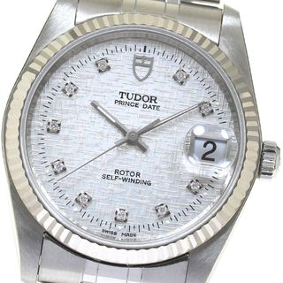 チュードル(Tudor)のチュードル TUDOR 74034 プリンスデイト WGベゼル 10P cal.2824-2 自動巻き メンズ 良品 _816512(腕時計(アナログ))