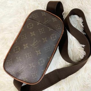 ルイヴィトン(LOUIS VUITTON)の①ルイヴィトン モノグラム ポシェットガンジュ 斜め掛け(ボディーバッグ)