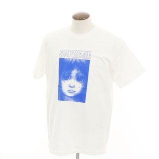 シュプリーム(Supreme)の【中古】シュプリーム Supreme 2024年春夏 Margaret Keane Teardrop Tee プリント 半袖Ｔシャツ ホワイト【サイズL】【メンズ】(Tシャツ/カットソー(半袖/袖なし))