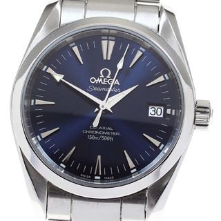 オメガ OMEGA 2504.80 シーマスター アクアテラ デイト 自動巻き ボーイズ 良品 _816048