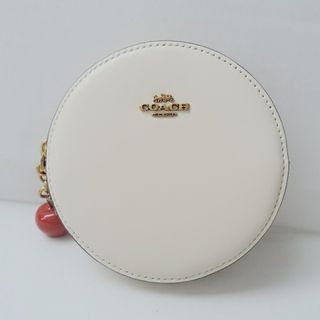 コーチ(COACH)のCOACH(コーチ) コインケース美品  - C2046 白 リンゴ レザー(コインケース)