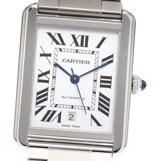 カルティエ CARTIER W5200028 タンクソロ XL デイト 自動巻き メンズ 良品 _816655