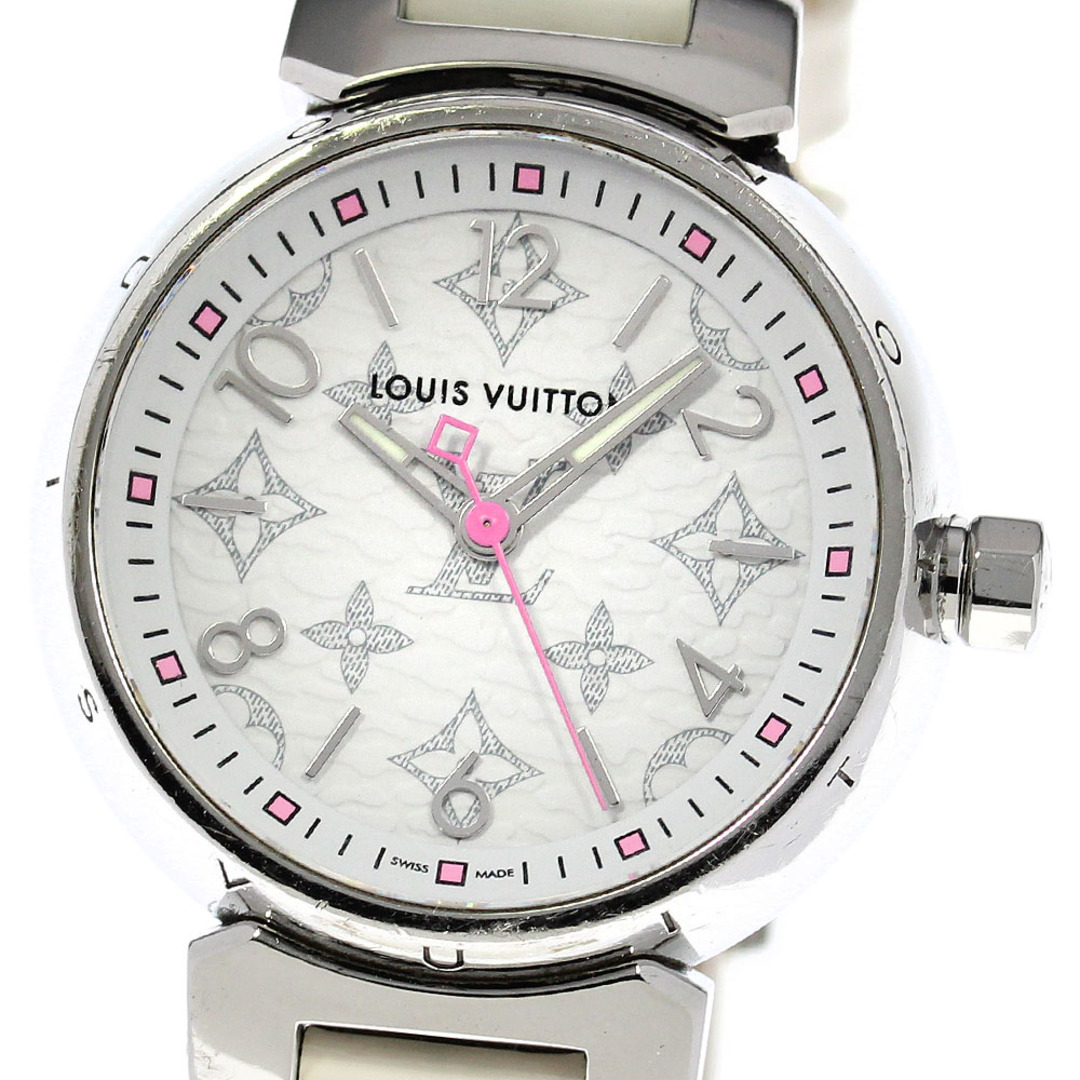 LOUIS VUITTON(ルイヴィトン)のルイ・ヴィトン LOUIS VUITTON QA115 タンブール PM モノグラム クォーツ レディース _815837 レディースのファッション小物(腕時計)の商品写真