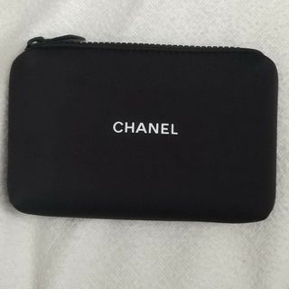 シャネル(CHANEL)のシャネル　化粧ポーチ　ブラック　ノベルティ品(ポーチ)