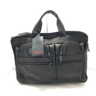 トゥミ(TUMI)のTUMI(トゥミ) ビジネスバッグ美品  - 204D3 黒 本体ロックなし TUMIナイロン(ビジネスバッグ)