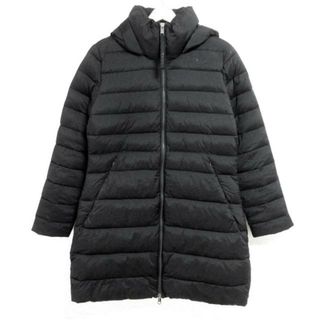 TOMMY HILFIGER - TOMMY HILFIGER(トミーヒルフィガー) コート サイズL レディース - 黒 長袖/ジップアップ/中綿/冬