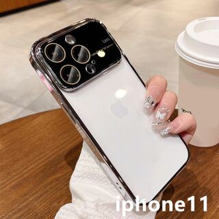 iphone11ケース  TPU  お洒落 軽量 耐衝撃  ホワイト1(iPhoneケース)
