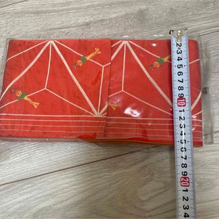 新品《帯》オレンジ（裏地黄色）(帯)