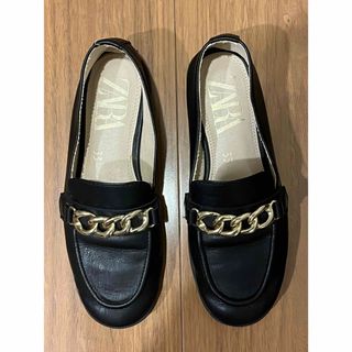 ザラ(ZARA)のZARA ザラ　キッズ　girls ガール　女の子　ローファー　21cm 33(ローファー/革靴)