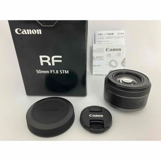 キヤノン(Canon)のRF 50mm F1.8 STM キヤノン Canon ケース内展示品　美品(ミラーレス一眼)