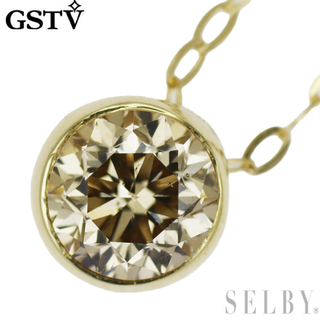 GSTV K18YG ダイヤモンド ペンダントネックレス (ネックレス)