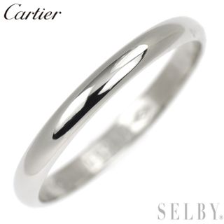 カルティエ(Cartier)のカルティエ Pt950 リング バンド 54号(リング(指輪))