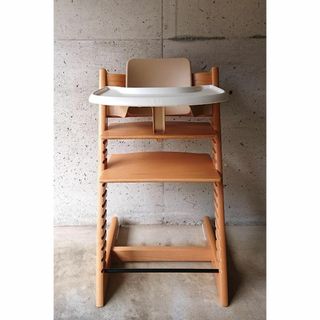 ストッケ(Stokke)の【良品】ストッケ　トリップトラップSN.3～　ベビーセット＆トレイ付(その他)