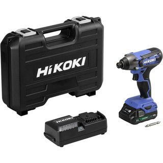 ハイコーキ(ハイコーキ)の新品■HiKOKI(ハイコーキ) 18V コードレスインパクトドライバ 充電式 (新バッテリー1個・充電器・ケース付) FWH18DF(BG) DIY パワフル リプロス 日立 電動工具 穴あけ 締め付け(工具/メンテナンス)