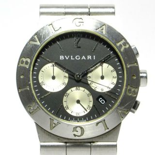 ブルガリ(BVLGARI)のBVLGARI(ブルガリ) 腕時計 ディアゴノ スポーツクロノ CH35S メンズ SS/クロノグラフ 黒(その他)