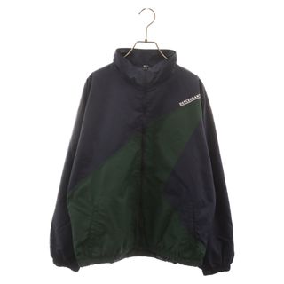 ディセンダント(DESCENDANT)のDESCENDANT ディセンダント VERT NYLON JACKET ロゴ ナイロン トラックジャケット ネイビー(フライトジャケット)