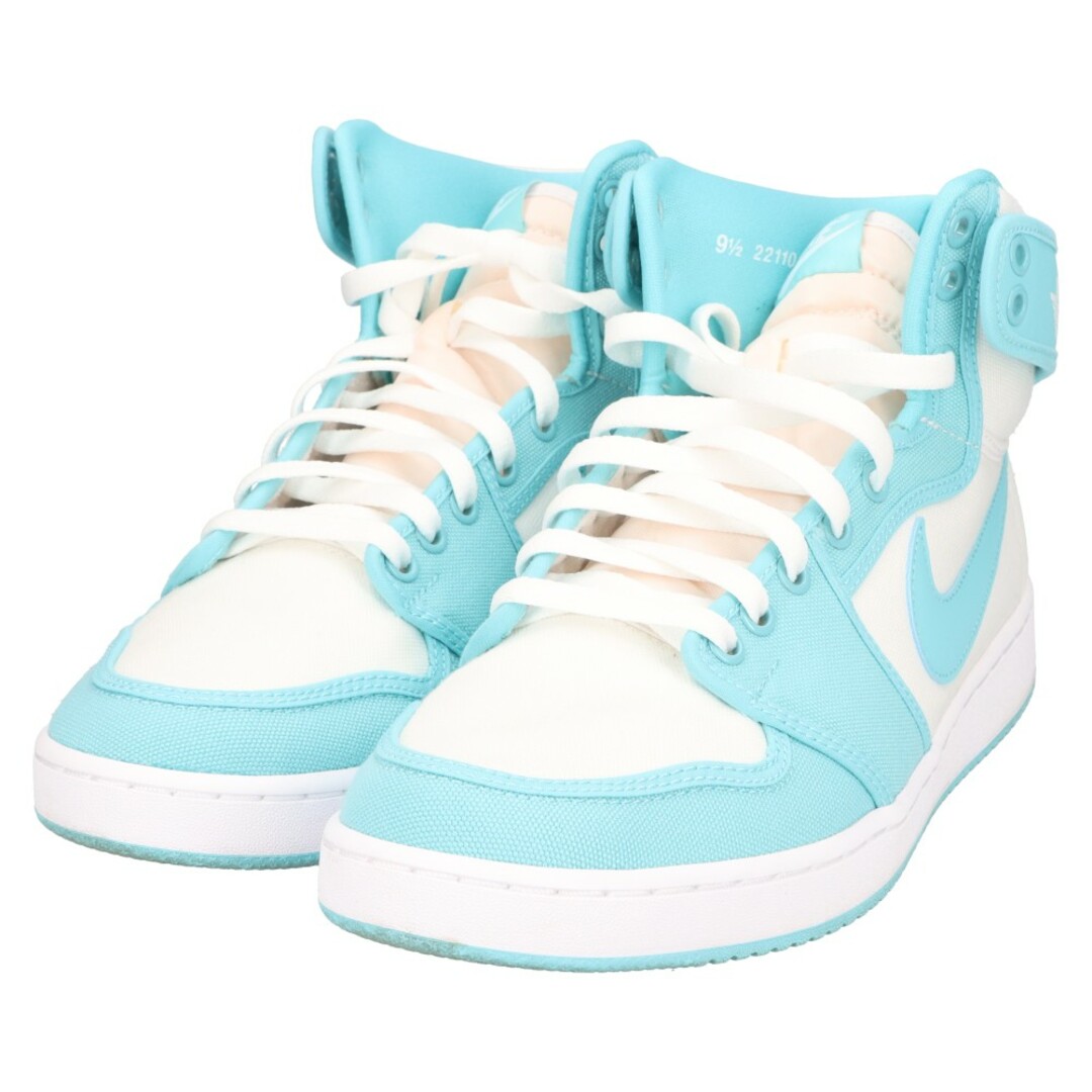 NIKE(ナイキ)のNIKE ナイキ AIR JORDAN 1 KO Bleached Aquaエア ジョーダン 1 KO ブリーチド アクア ハイカットスニーカー ホワイト/ブルー US9.5/27.5cm DO5047-411 メンズの靴/シューズ(スニーカー)の商品写真