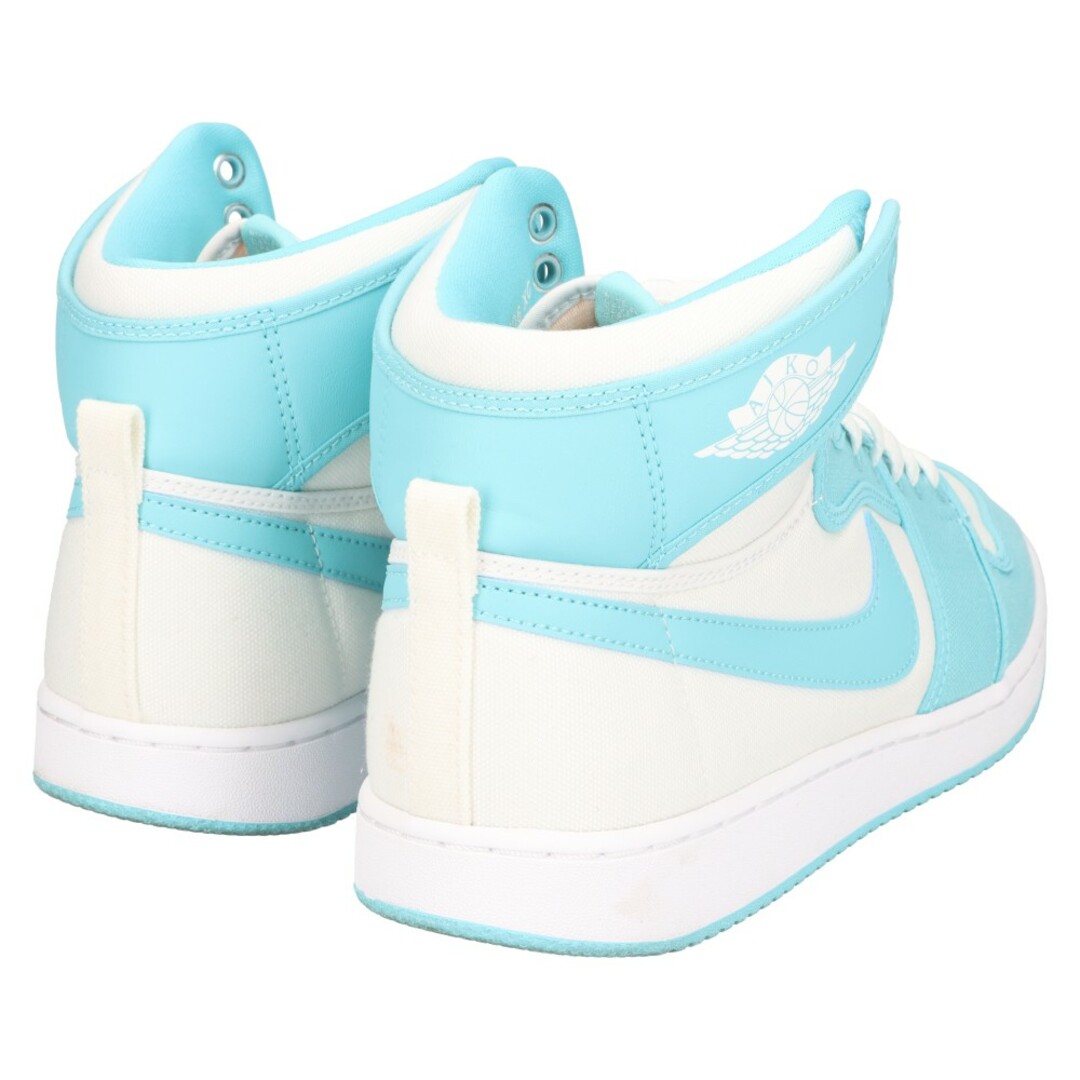 NIKE(ナイキ)のNIKE ナイキ AIR JORDAN 1 KO Bleached Aquaエア ジョーダン 1 KO ブリーチド アクア ハイカットスニーカー ホワイト/ブルー US9.5/27.5cm DO5047-411 メンズの靴/シューズ(スニーカー)の商品写真