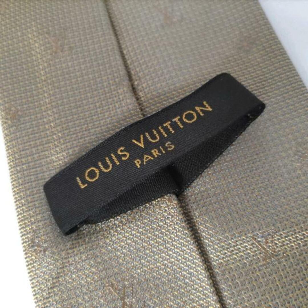 LOUIS VUITTON(ルイヴィトン)のLOUIS VUITTON(ルイヴィトン) ネクタイ メンズ - ベージュ メンズのファッション小物(ネクタイ)の商品写真