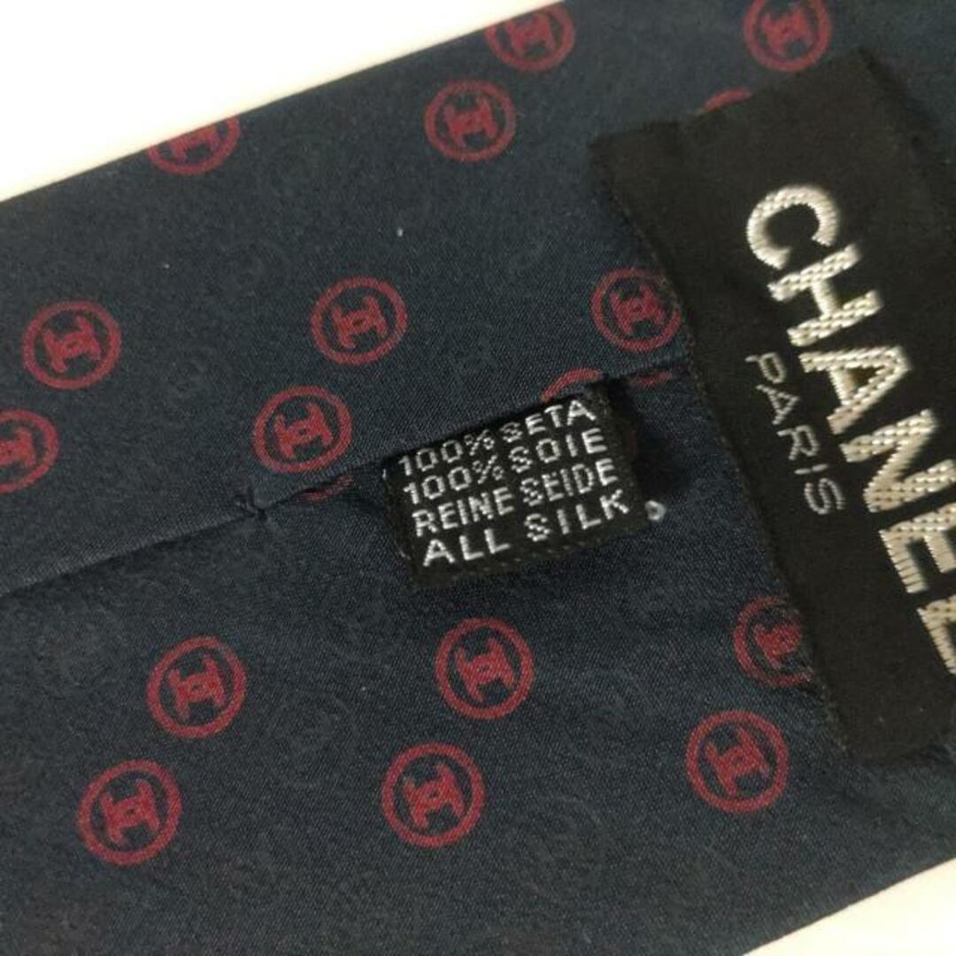 CHANEL(シャネル)のCHANEL(シャネル) ネクタイ メンズ - ネイビー×レッド メンズのファッション小物(ネクタイ)の商品写真