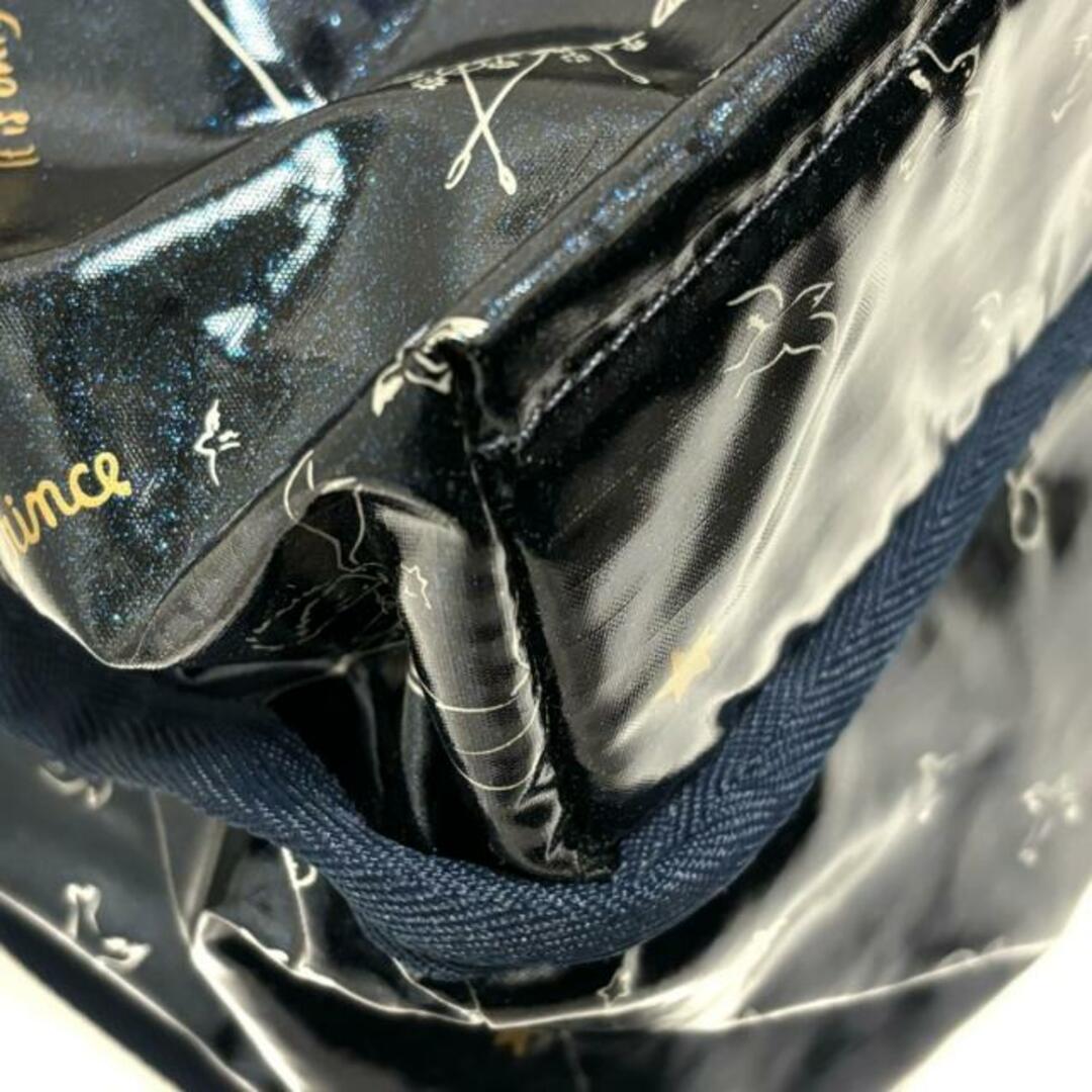 LeSportsac(レスポートサック)のLESPORTSAC(レスポートサック) リュックサック美品  - ネイビー×シルバー×ゴールド ラメ/星の王子さま 化学繊維 レディースのバッグ(リュック/バックパック)の商品写真