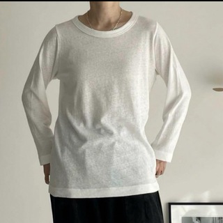 アギュー(ARGUE)のargue SOFTY OLDCOTTO BLEND T-SHIRT/LONG(Tシャツ(長袖/七分))