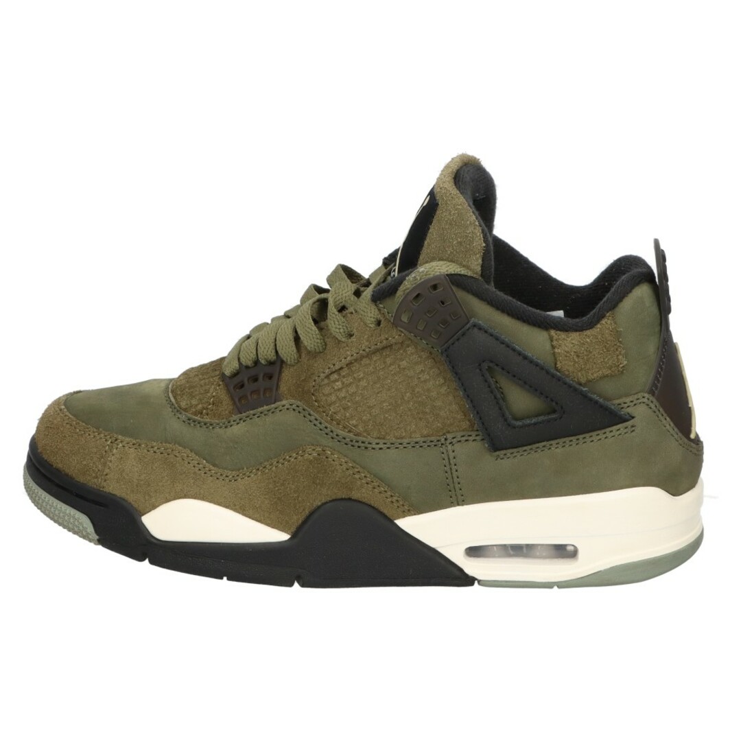 NIKE(ナイキ)のNIKE ナイキ AIR JORDAN4 RETRO SE CRAFT OLIVE エアジョーダン4 クラフト オリーブ ミッドカットスニーカー カーキ US8.5/26.5cm FB9927-200 メンズの靴/シューズ(スニーカー)の商品写真