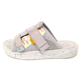 ナイキ(NIKE)のNIKE ナイキ × UNION JORDAN CRATER SLIDE SP "GREY FOG" DO6274-001 ユニオン ジョーダン クレーター スライド サンダル US7/25cm(サンダル)