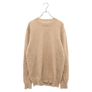 マルタンマルジェラ(Maison Martin Margiela)のMaison Margiela メゾンマルジェラ 22AW アルパカ混クルーネックニットセーター ベージュ S50HA1083(ニット/セーター)