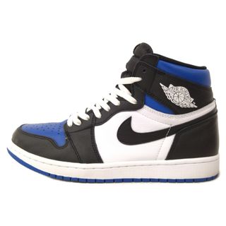 ナイキ(NIKE)のNIKE ナイキ AIR JORDAN1 RETRO HIGH OG ROYAL TOE 555088-041 エアジョーダン1 ロイヤルトゥ ハイカットスニーカー ホワイト/ブラック/ブルー US10.5/28.5cm(スニーカー)